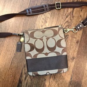 Coach cross body purse